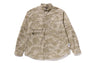 【 BAPE BY KAZUKI KURAISHI 】DIGITAL COLOR CAMO LONG SLEEVES SHIRT