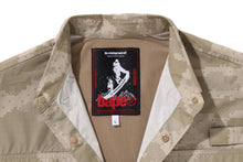 【 BAPE BY KAZUKI KURAISHI 】DIGITAL COLOR CAMO LONG SLEEVES SHIRT