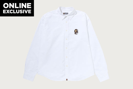 GO APE POINTER EMBROIDERY SHIRT BAPEC