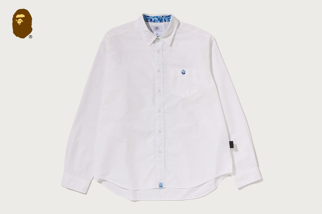 ABC CAMO ONE POINT RELAXED FIT LS SHIRTS | bape.com