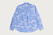 SOLID CAMO ONE POINT RELAXED FIT LS SHIRTS