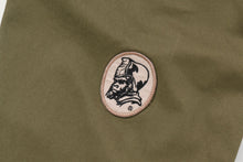 MULTI MOTIF RELAXED ARMY LS SHIRT