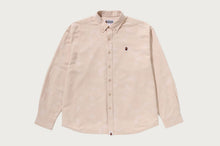 ONE POINT SOLID CAMO JACQUARD OXFORD LS SHIRT
