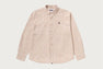 ONE POINT SOLID CAMO JACQUARD OXFORD LS SHIRT