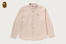 ONE POINT SOLID CAMO JACQUARD OXFORD LS SHIRT