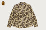 ONE POINT COLOR CAMO CORDUROY LS SHIRT