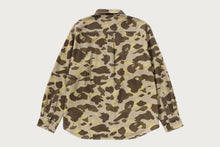 ONE POINT COLOR CAMO CORDUROY LS SHIRT