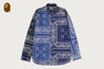 PAISLEY PATTERN LS SHIRT