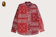 PAISLEY PATTERN LS SHIRT