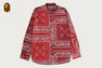 PAISLEY PATTERN LS SHIRT