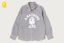 COLLEGE STRIPE OXFORD BD LS SHIRT