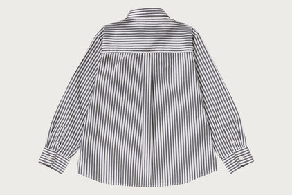 COLLEGE STRIPE OXFORD BD LS SHIRT