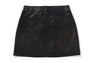 CAMO EMBOSSED WASHED RHINESTONE SKIRT