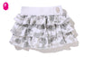 COLOR CAMO RUFFLE SWEAT SKIRT
