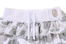 COLOR CAMO RUFFLE SWEAT SKIRT