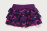 COLOR CAMO RUFFLE SWEAT SKIRT
