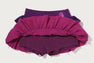 COLOR CAMO RUFFLE SWEAT SKIRT