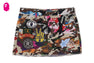 HYBRID CAMO MULTI LOGO SKIRT
