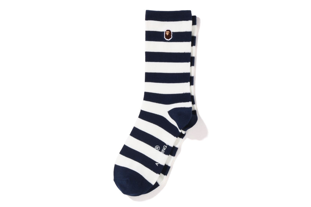 完売品 未使用 エイプ APE HEAD ONE POINT ルーズソックス APE HEAD ONE POINT SOCKS | bape.com