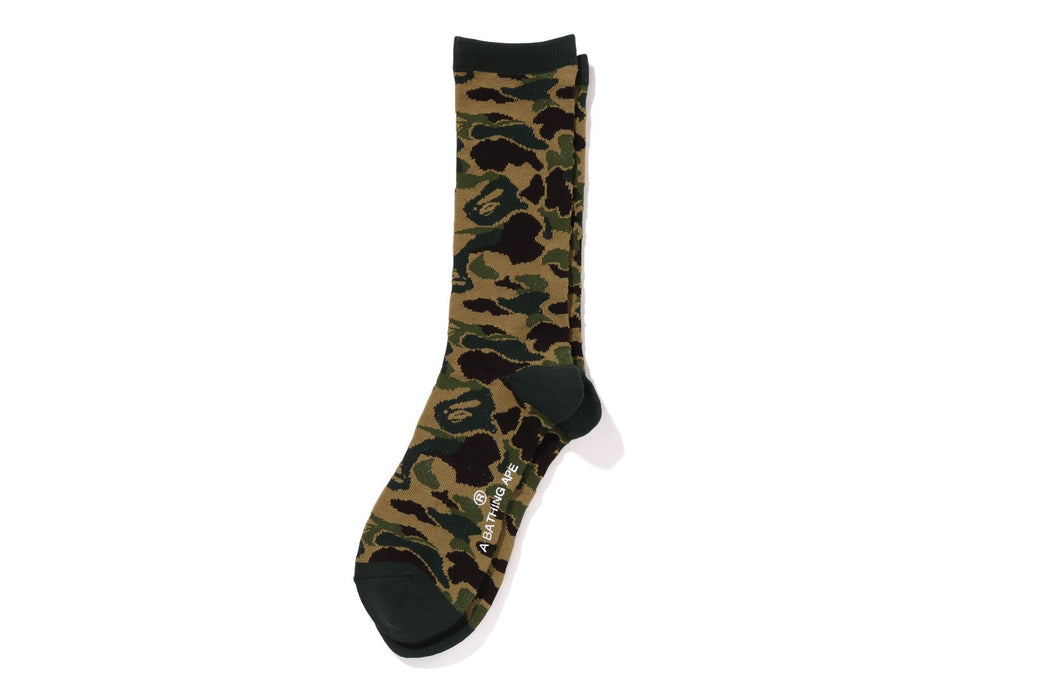 ABC CAMO JACQUARD SOCKS | bape.com