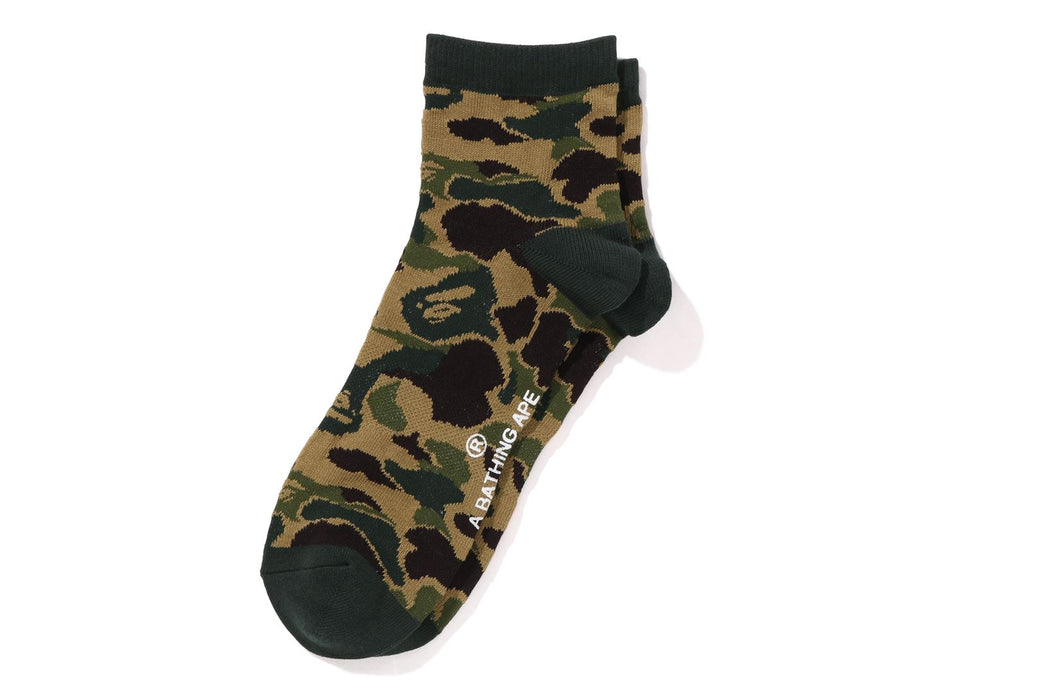 ABC CAMO ANKLE JACQUARD SOCKS | bape.com