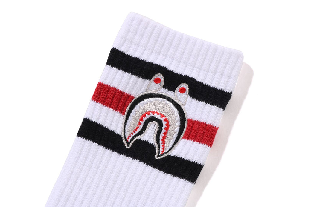 Bape socks shark best sale