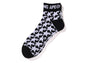 STA HOUNDSTOOTH JACQUARD SHORT SOCKS