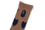 I LOVE BAPE MONOGRAM SOCKS