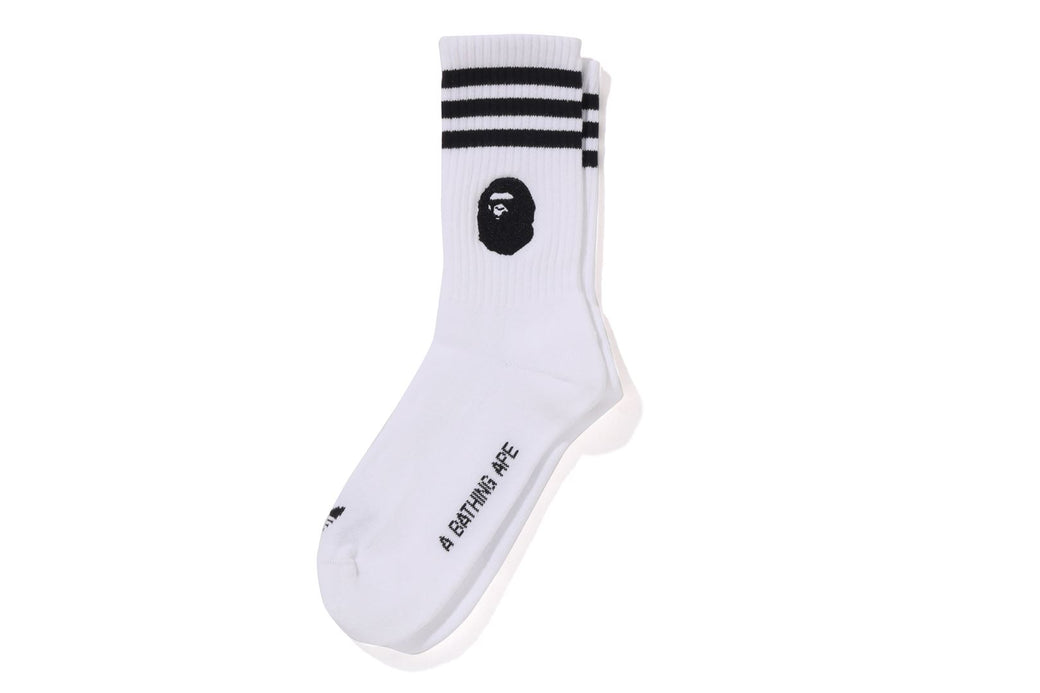 レッグウェア adidas BAPE SOCKS adidas BAPE SOCKS ホワイト/ブラック（アディダス ベイプ