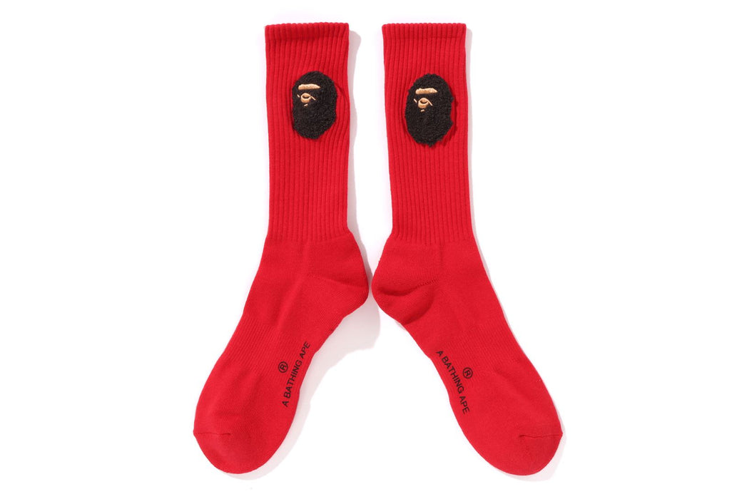 BALLOON YARN APE HEAD SOCKS | bape.com