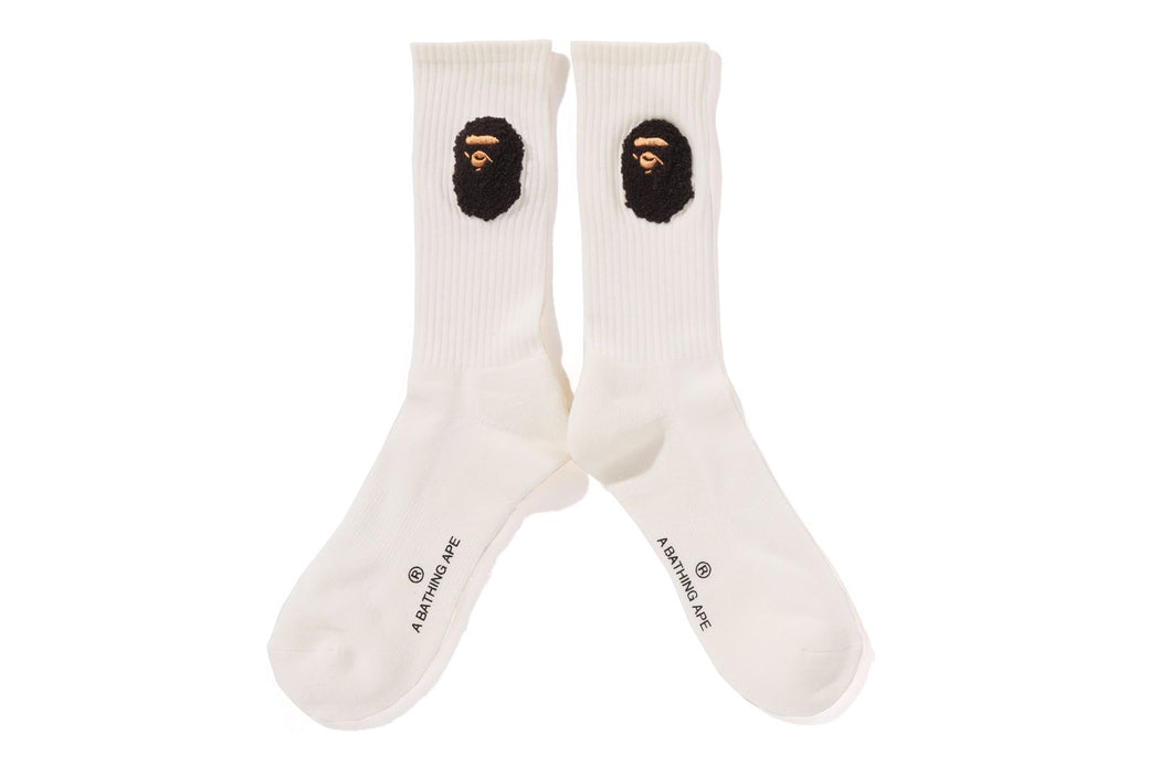 BALLOON YARN APE HEAD SOCKS | bape.com