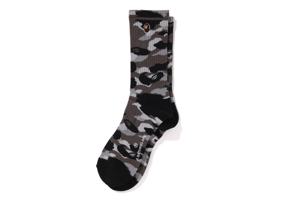 【A BATHING APE】TRIAL CAMO APE HEAD ONE POINT SOCKS ONENESS_0111_BAPE-CAMO-SOCKS-