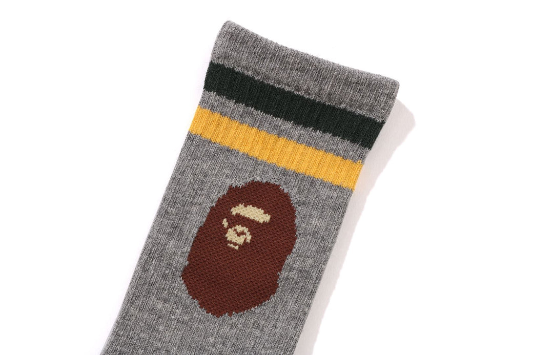 APE HEAD RIB SOCKS | bape.com