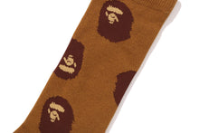 APE HEAD PATTERN SOCKS