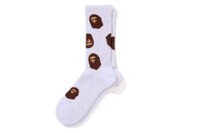 APE HEAD PATTERN SOCKS