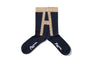 【 BAPE BY KAZUKI KURAISHI 】 “A” LOGO SOCKS