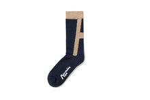【 BAPE BY KAZUKI KURAISHI 】 “A” LOGO SOCKS