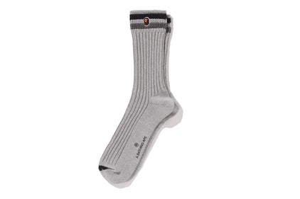 CHUNKY RIBBED CREW SOCKS