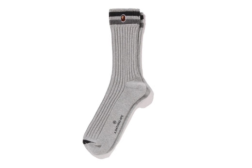 CHUNKY RIBBED CREW SOCKS