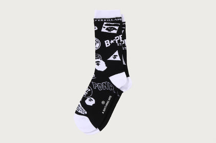 BAPE GRAPHIC PATTERN SOCKS UNDERWEAR