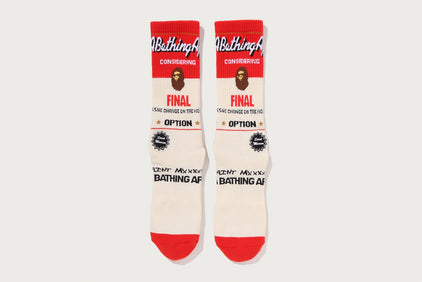 【 BAPE X SAINT MXXXXXX 】SOCKS #2