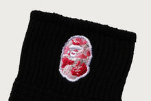 COTTON WAFFLE CREW SOCKS