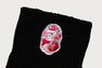 COTTON WAFFLE CREW SOCKS