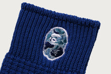 COTTON WAFFLE CREW SOCKS
