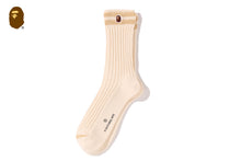 CHUNKY RIBBED CREW SOCKS