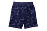 COLOR CAMO SWEAT SHORTS