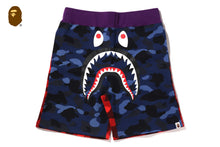 CRAZY CAMO SHARK SWEAT SHORTS