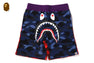 CRAZY CAMO SHARK SWEAT SHORTS