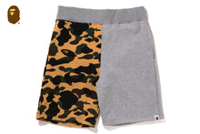 1ST CAMO BACK SHARK SWEAT SHORTS