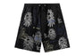 BAPE BLACK BAPE GRAPHIC STITCH SHORTS